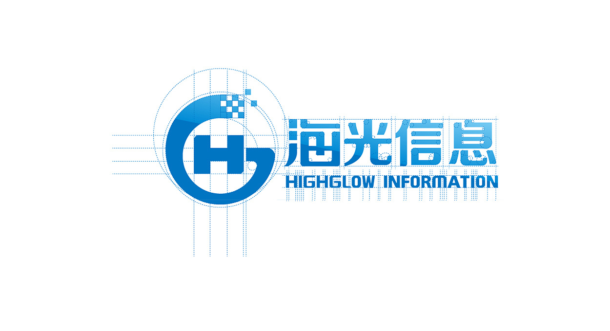 logo设计 海光信息标志----信息/科技 标志设计|
